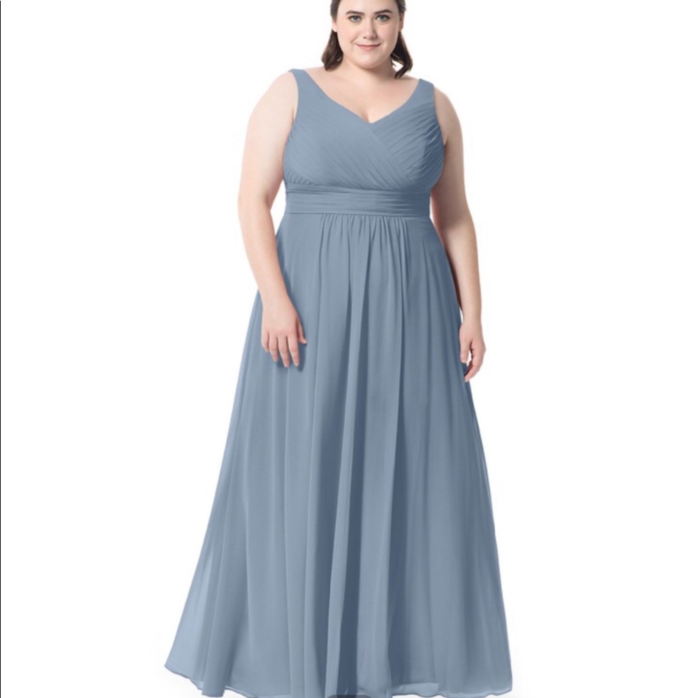 Azazie Pierrette Dusty Blue